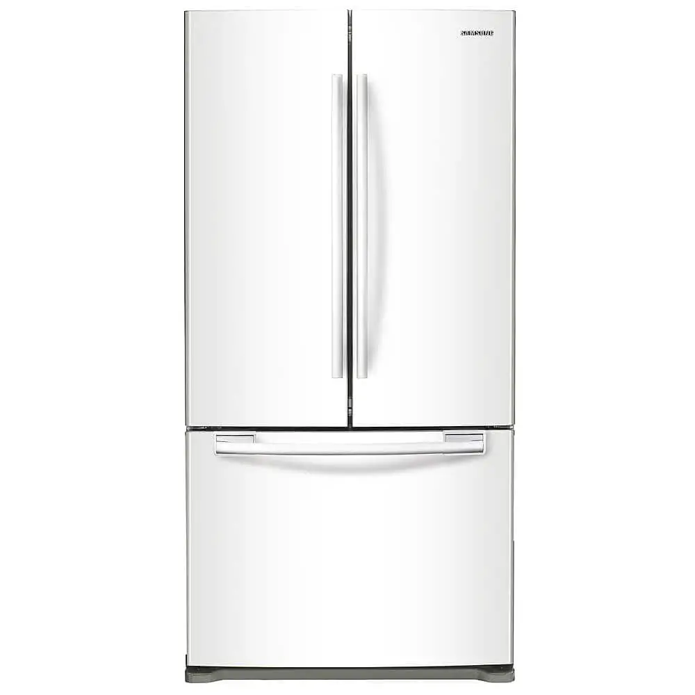 Samsung white french door fridge