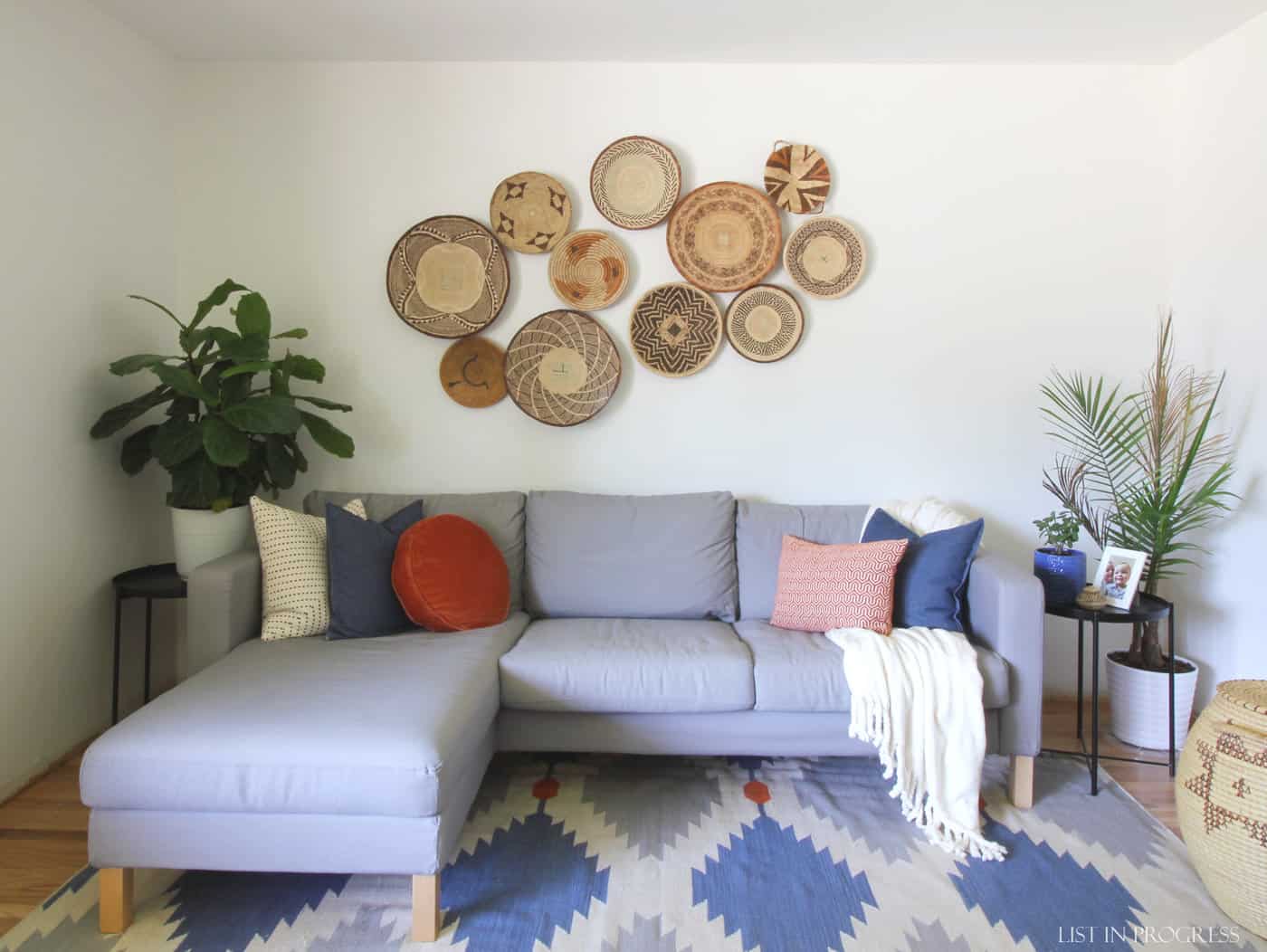 How to Create a Basket Wall - List in Progress
