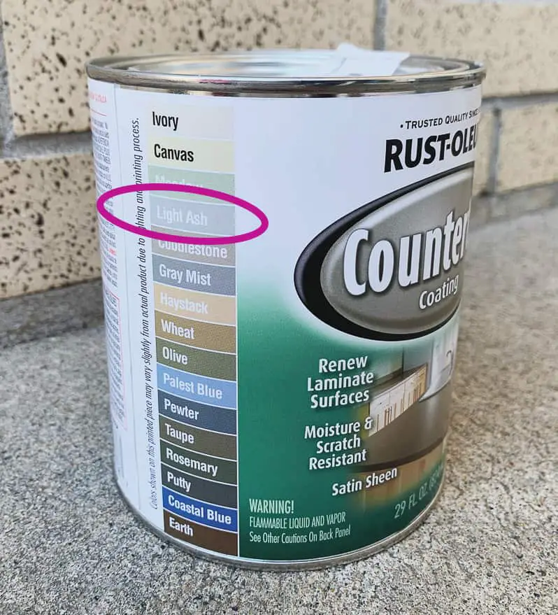 color choices for rustoleum countertop coating paint