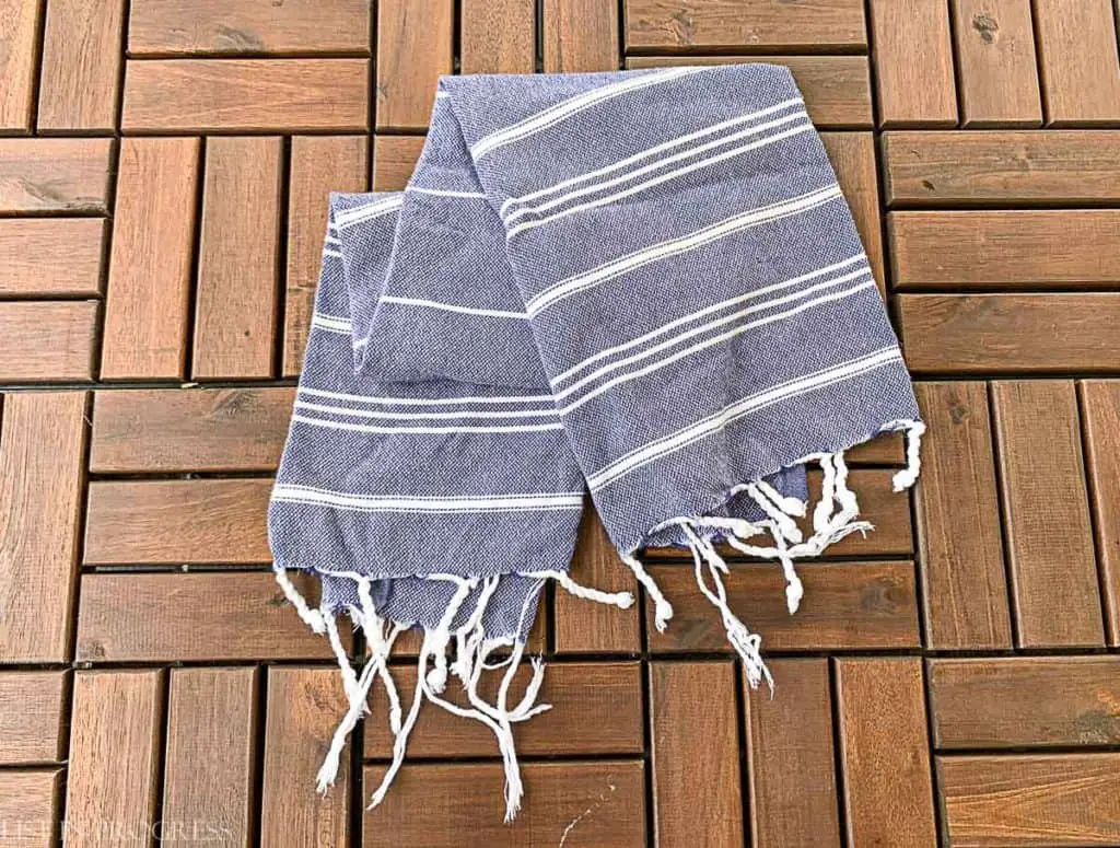 cacala turkish towel