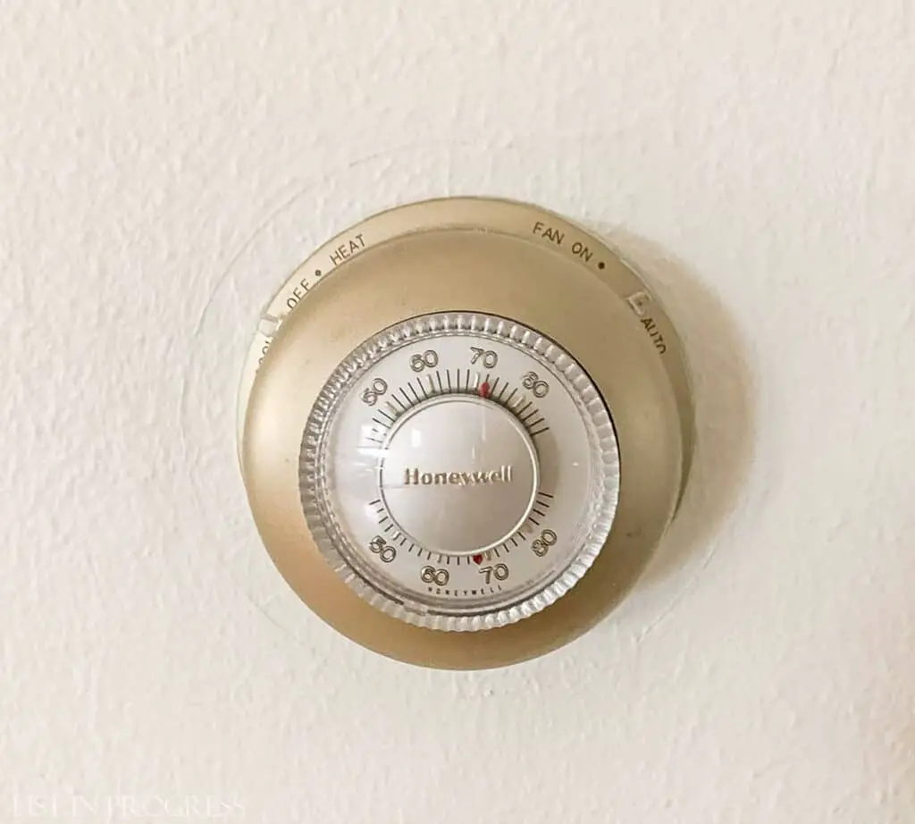 old honeywell thermostat