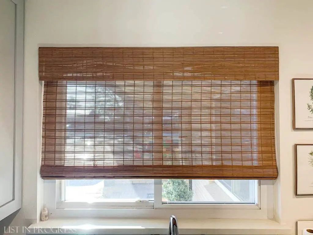 woven wood blinds for DIY home projects