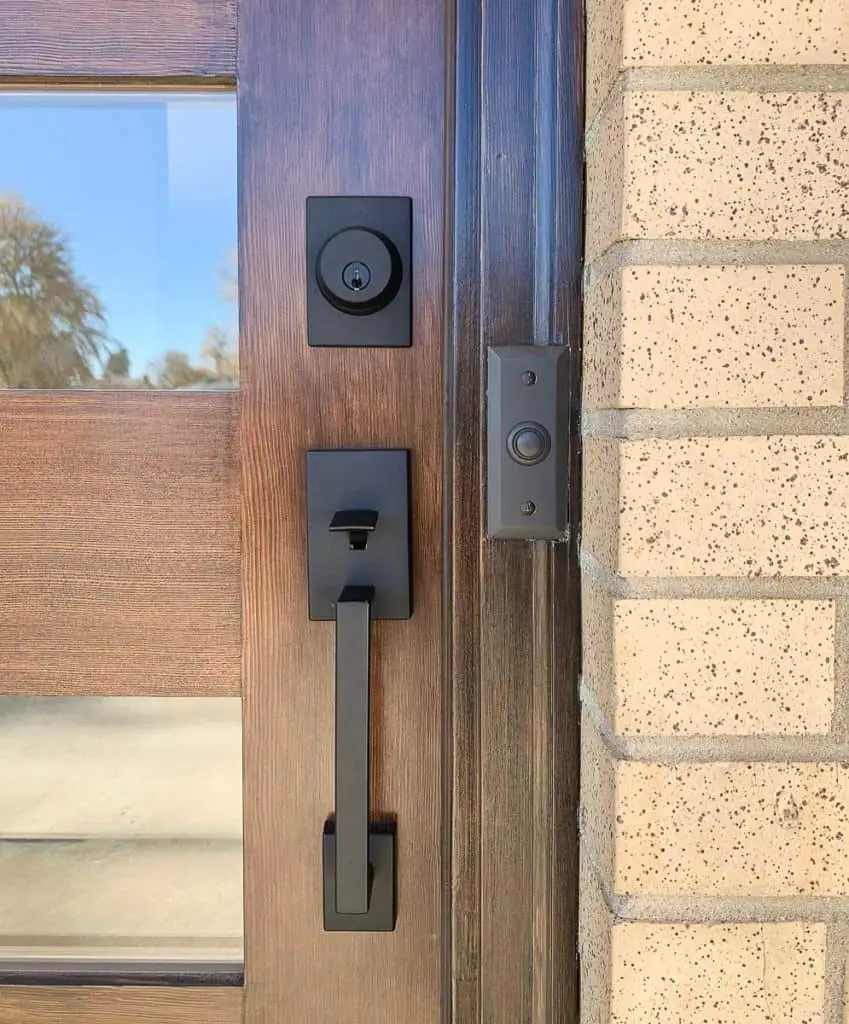 schlage handleset and rejuvenation doorbell