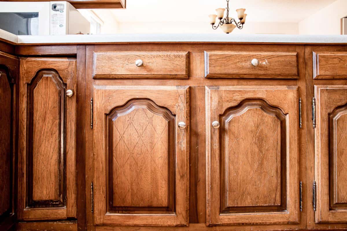 How To Degrease And Clean Wood Cabinets List In Progress   Cabinet 23 