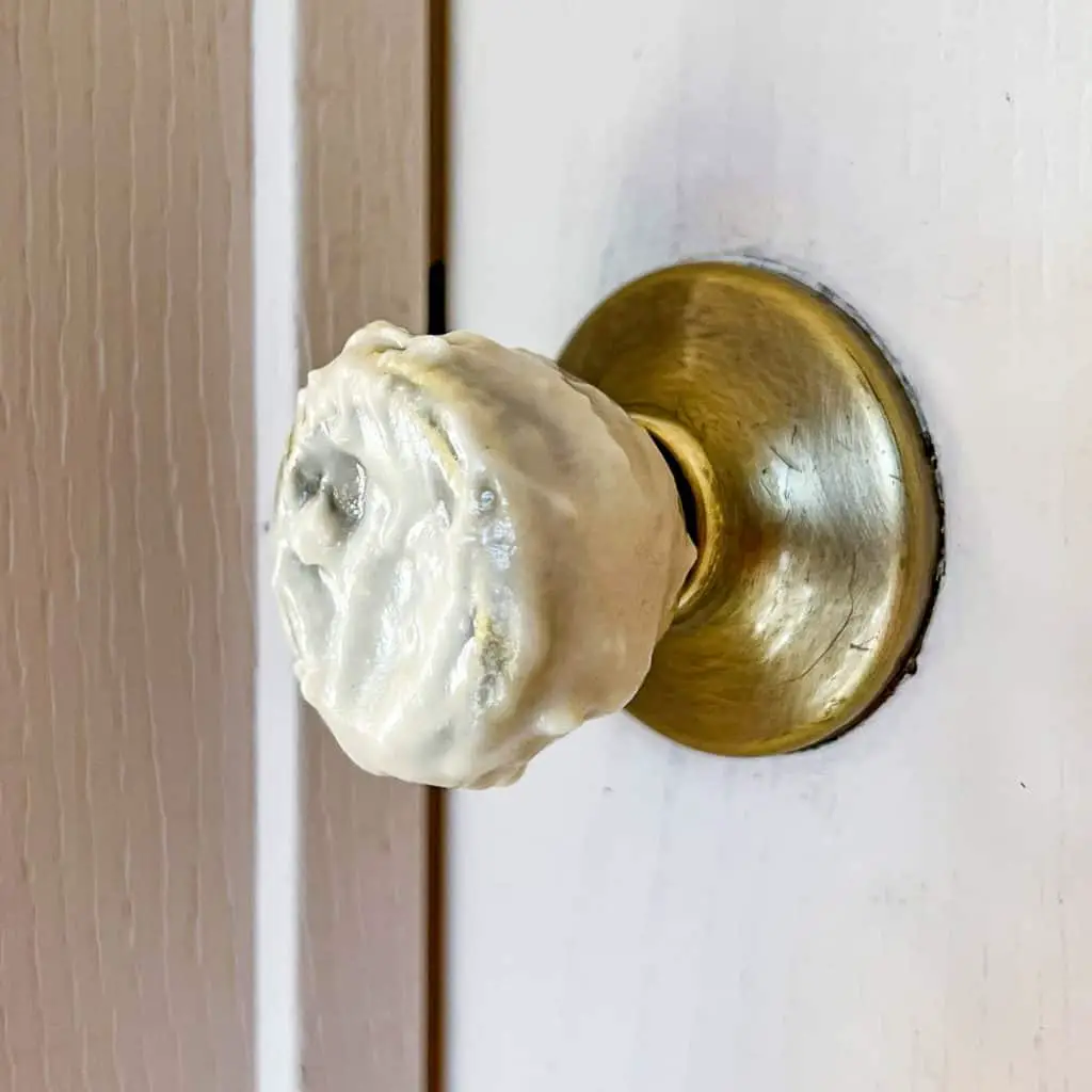 paste on door knob