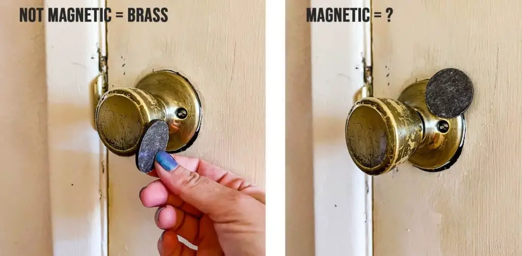 brass is not magnetic