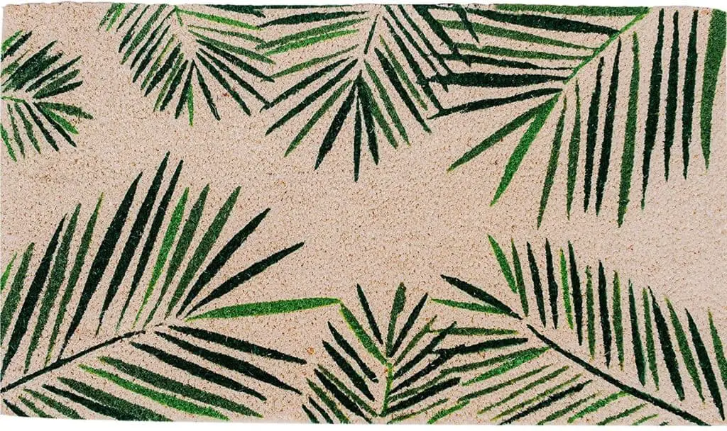 palm doormat