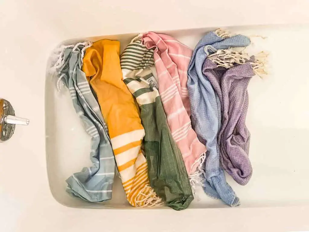 turkish towel review how to soak
