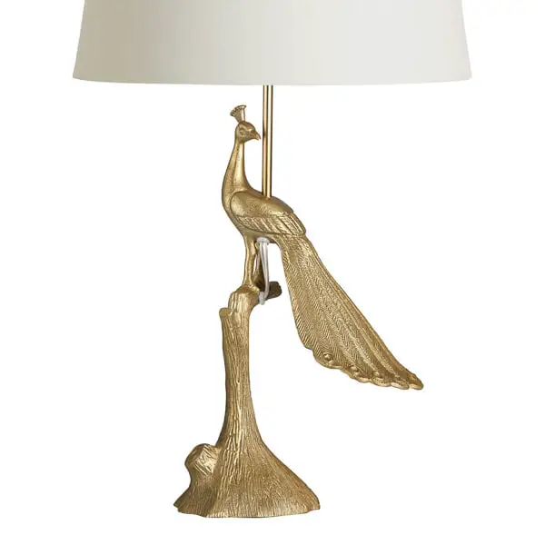 anthropologie dupes peacock lamp