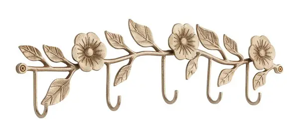floral wall hook