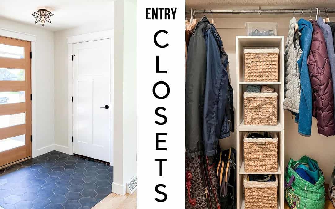 Small Entry Closet Storage Ideas and Tips