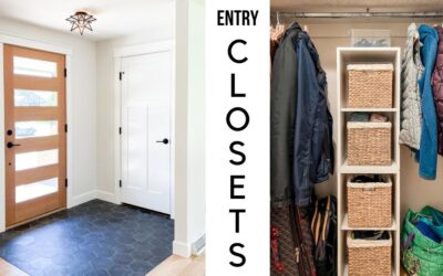 Small Entry Closet Storage Ideas and Tips