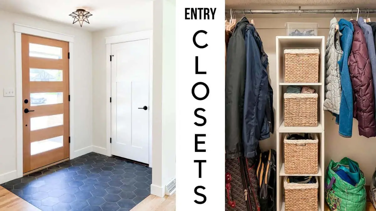 entry closet storage ideas