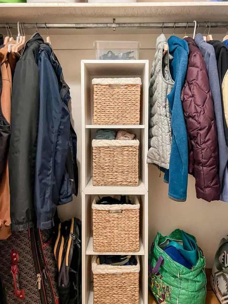 entry closet storage ideas