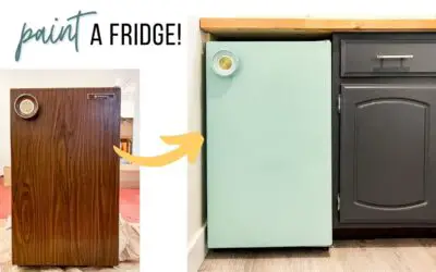 How to Paint a Refrigerator