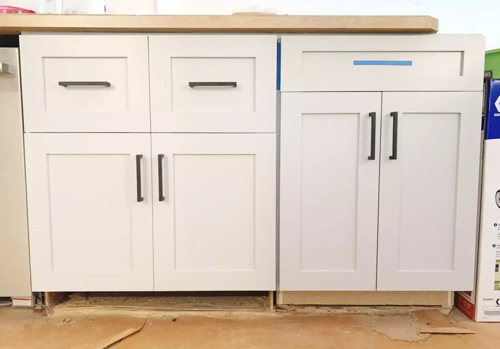 how to repair kitchen cabinet alignment