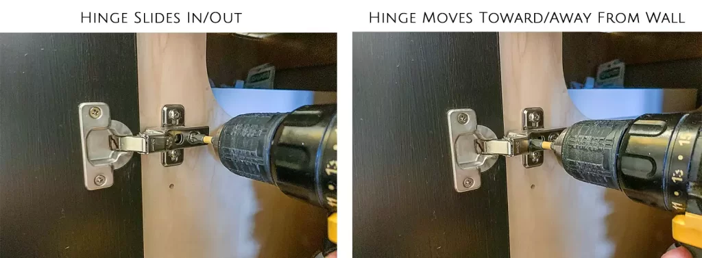 how to repair kitchen cabinet hinges