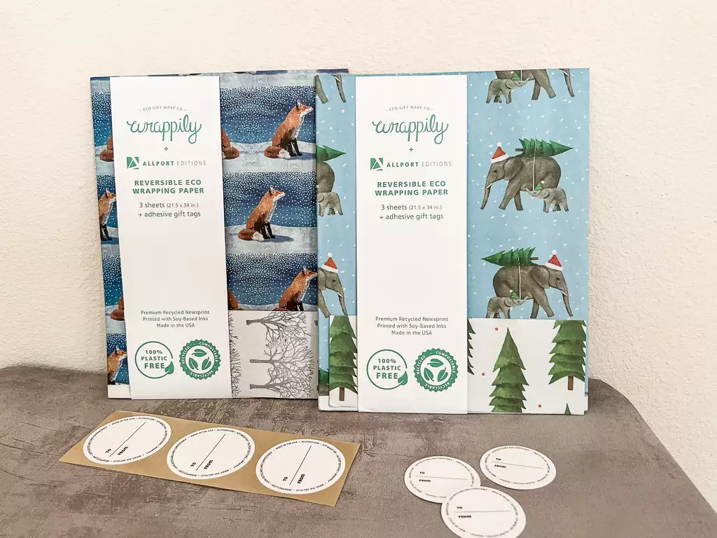 wrappily eco-friendly gift wrap