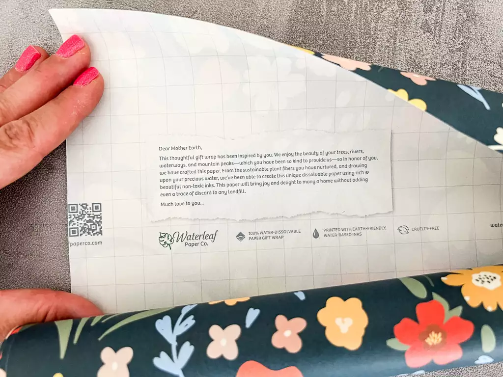 eco-friendly gift wrap waterleaf paper co