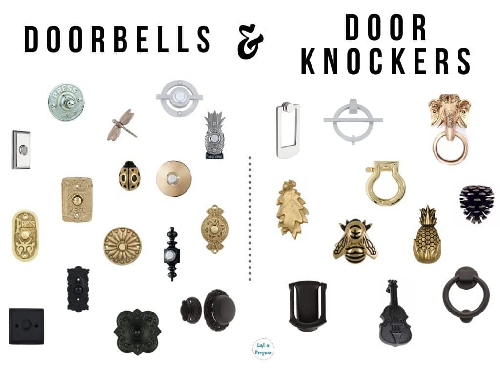 doorbells and door knockers